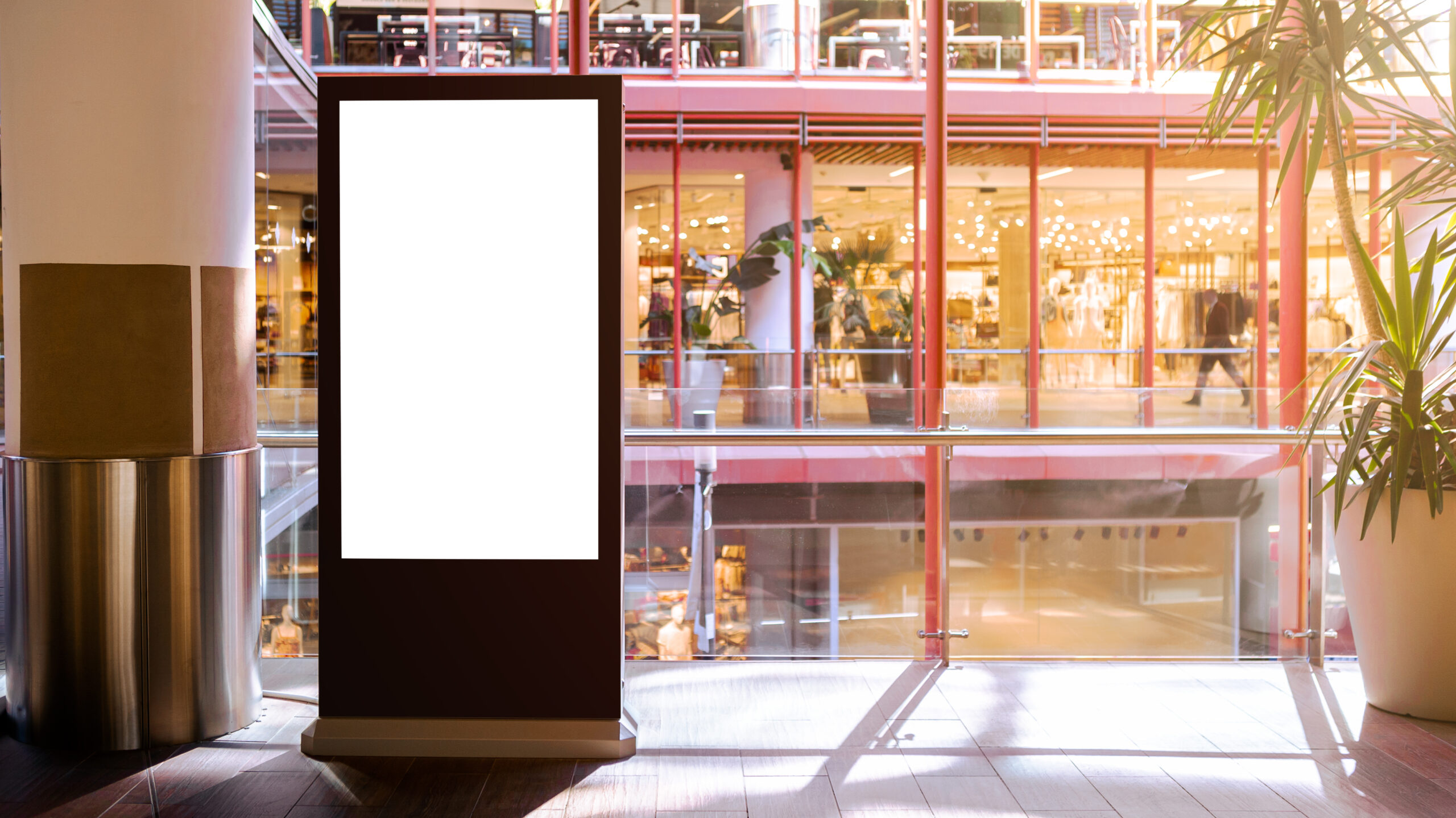 Billboard mock up ready for your design advertisement