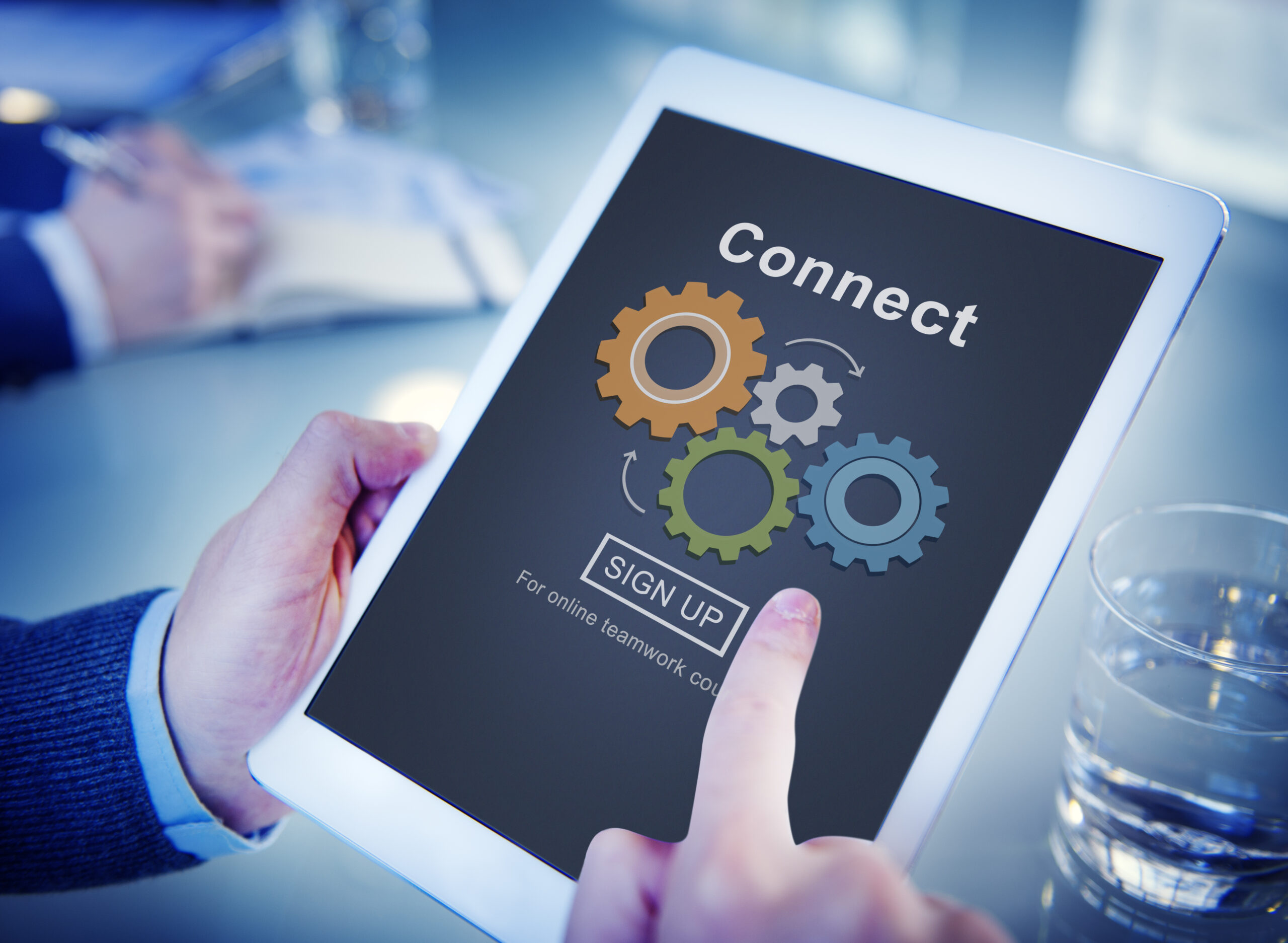 Teamwork and business collaboration concept